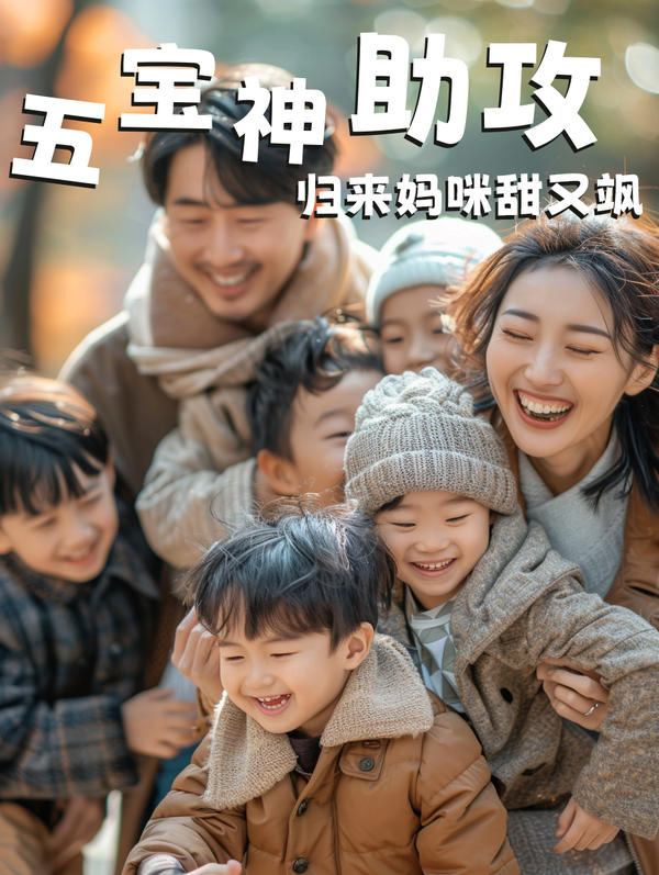 五宝神助攻，归来妈咪甜又飒